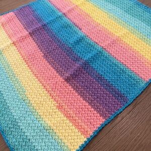 Colorful Crochet Blanket